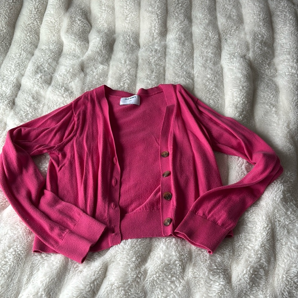 Cropped cardigan